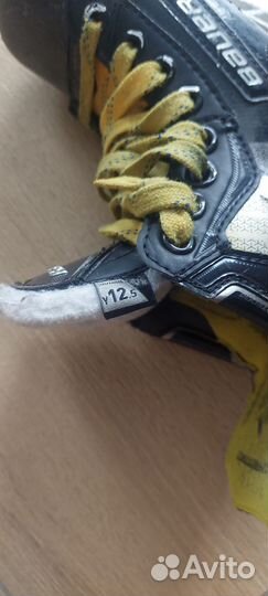 Коньки хоккейные Bauer supreme 3s pro yth 12.5