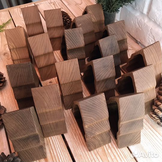 Форма для свечей из дерева