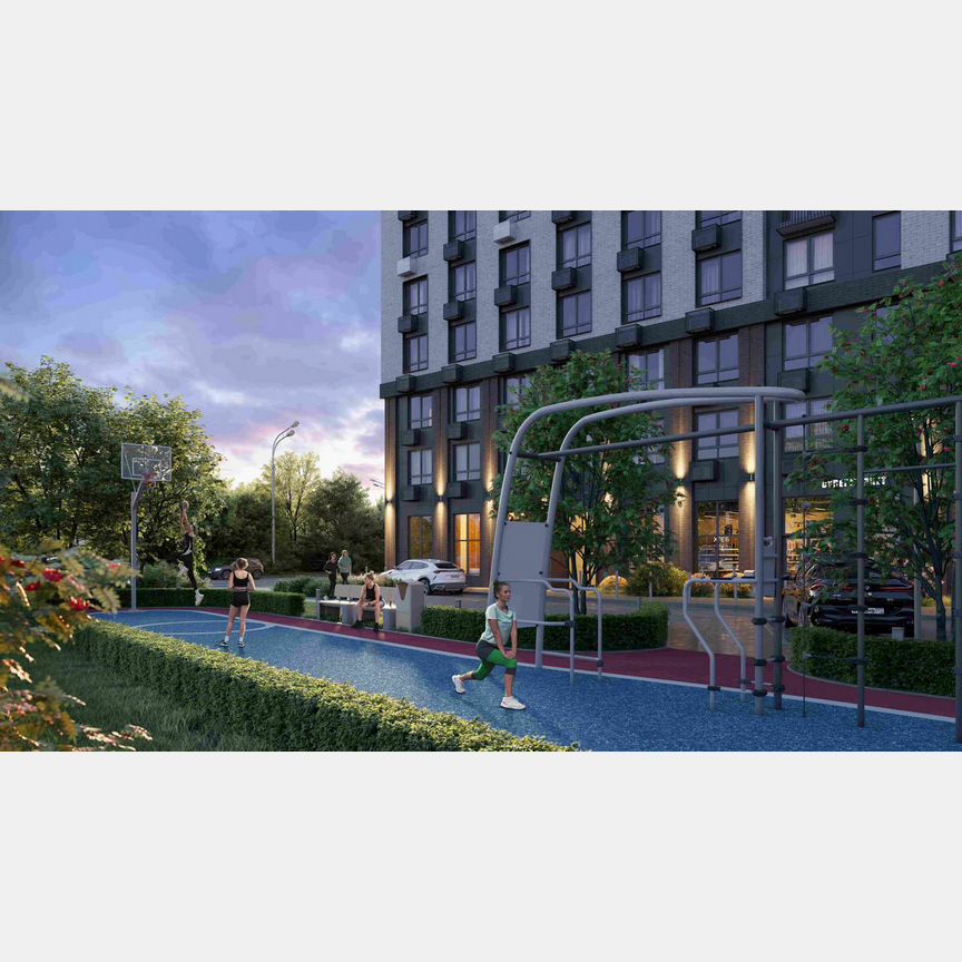 1-к. квартира, 37,1 м², 23/25 эт.