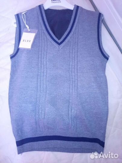 Школьный жилет для мальчика