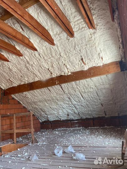 Утепление пенополиуретаном ППУ