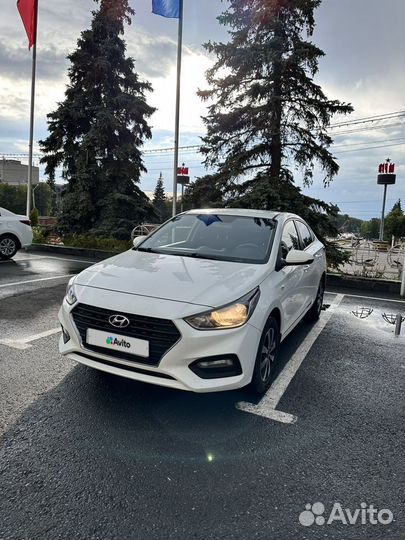 Hyundai Solaris 1.6 AT, 2018, 124 000 км