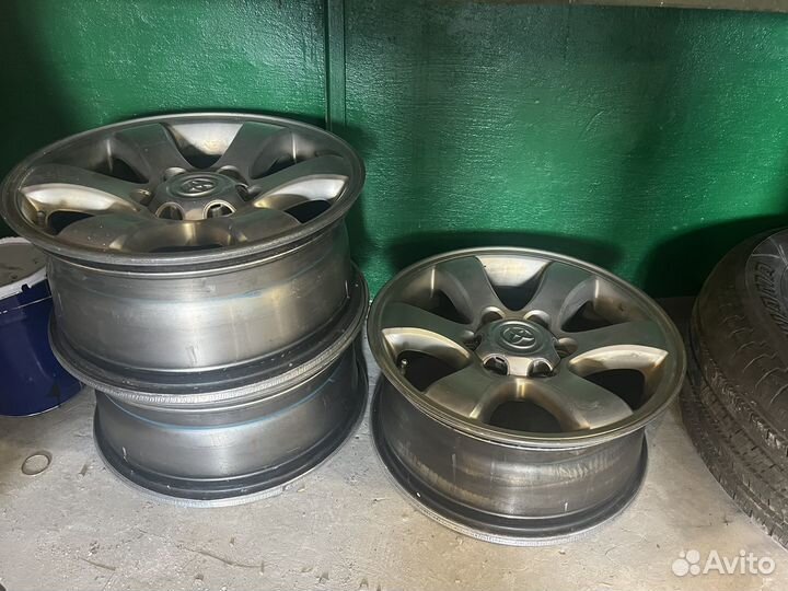 Оригинальные диски+шины LC120 Prado