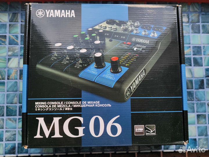Микшерный пульт yamaha mg 06