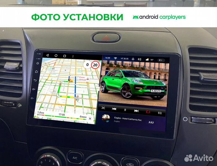 Штатная магнитола на android для Kia