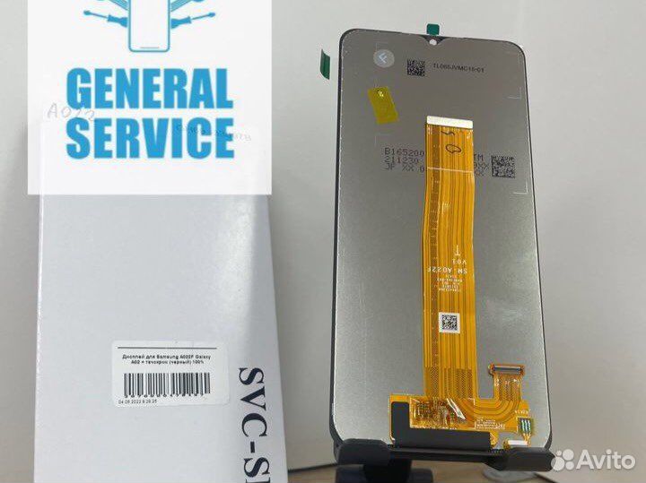 Оригинальный Samsung A022F A02 дисплей в сборе