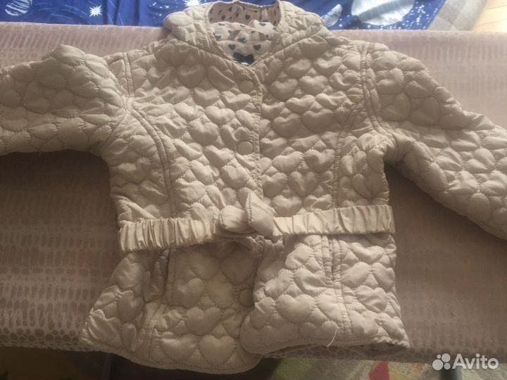 Куртка для девочки 80-92