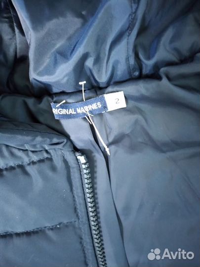 92 куртка пух новая д/девочки Original marines 2г