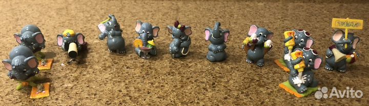 Слоны киндер сюрприз