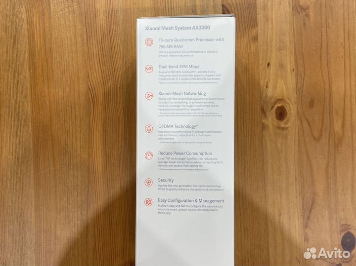 Xiaomi mesh system ax3000 рст