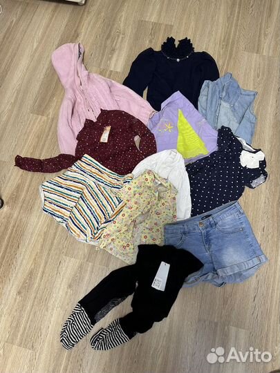 Вещи пакетом на девочку