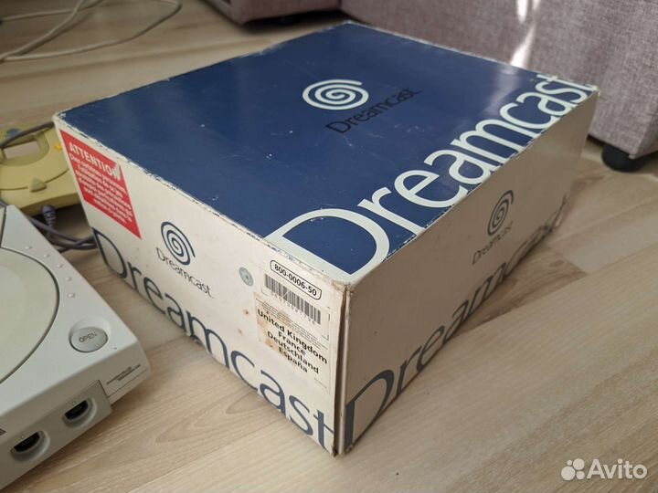 Sega dreamcast EU, привод не работает
