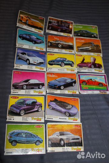 Вкладыши Турбо Turbo и BomBibom, отомото