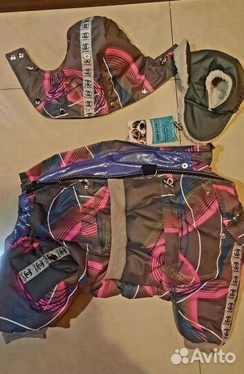 Комбинезон для модной и стильной собачки новый