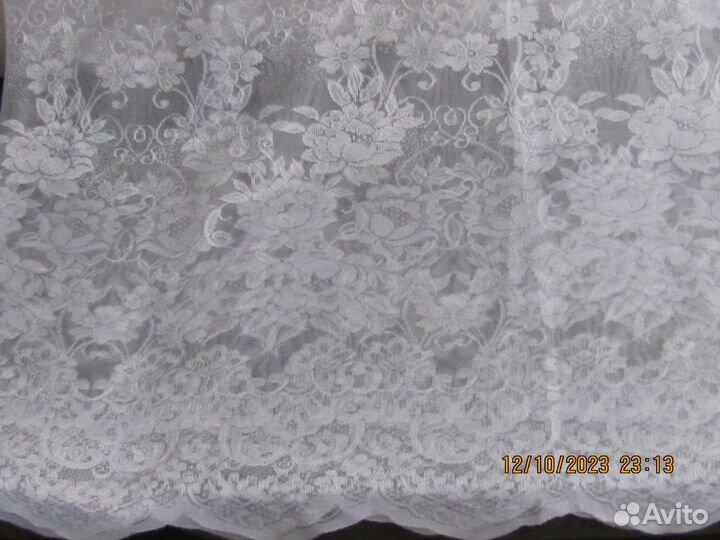 Занавески на кухню, тюль легкая