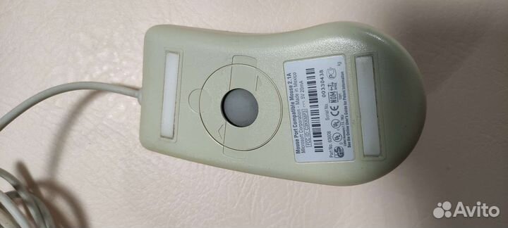 Мышь шариковая ps/2 microsoft раритет