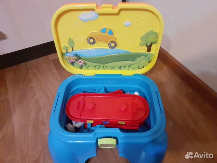 Автозаправка в стульчике