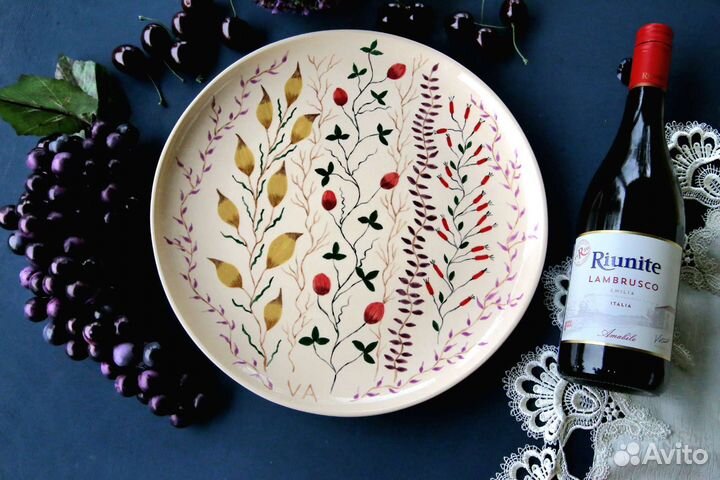 Керамические блюда/тарелки, авторская работа