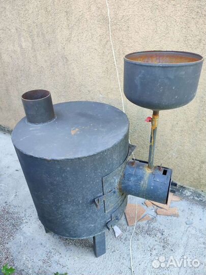 Котел на отработке Новый