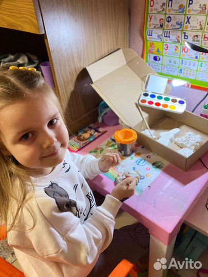 Набор гипсовых фигурок для ракрашивания красками