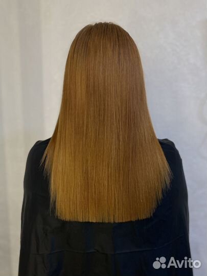 Кератиновое выпрямление, ботокс волос