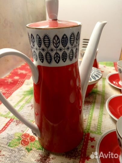 Сервиз кофейный, производство ГДР