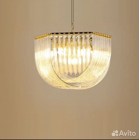 Дизайнерская хрустальная люстра Murano Glass