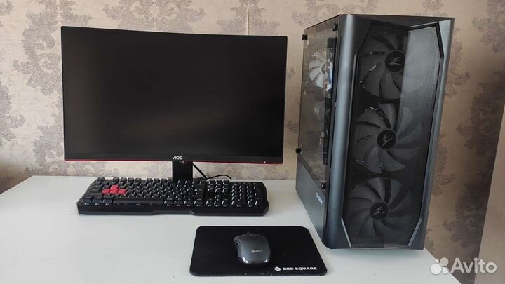 Мощный игровой компьютер с RTX 3070