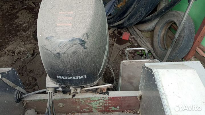 Амур-2, двигатель Сузуки 90, прицеп. Комплект