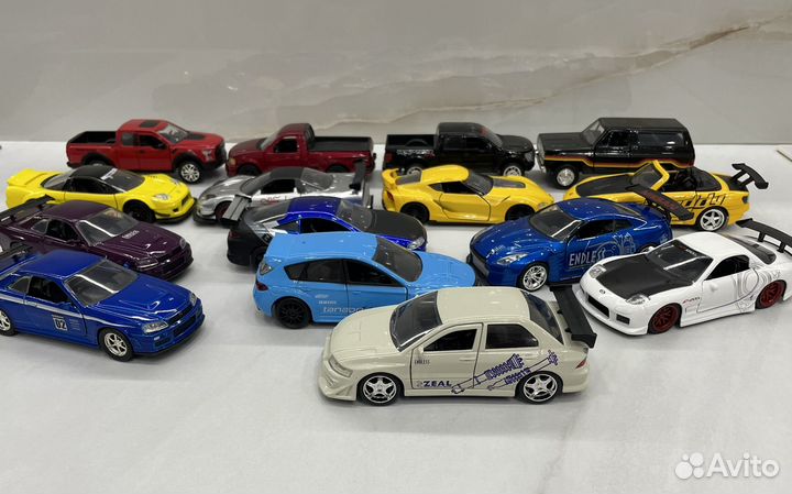 Jada Jdm Japan Honda/ Mazda /Skyline/Subaru