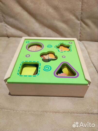 Деревянные развивающие игрушки