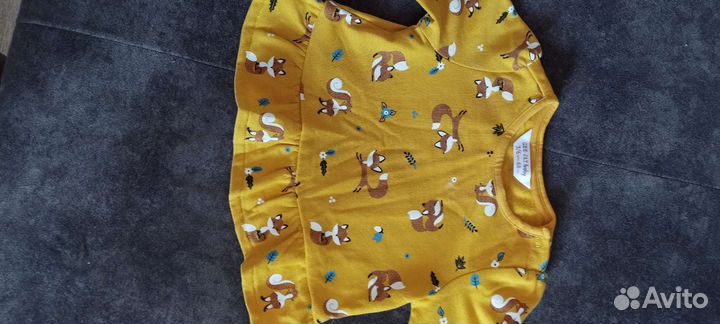 Одежда на девочку 6-9 месяцев