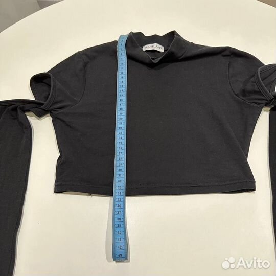 Топ с длинным рукавом дизайнерский y2k