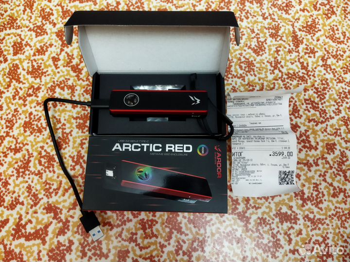 SSD M2 256Gb + Box