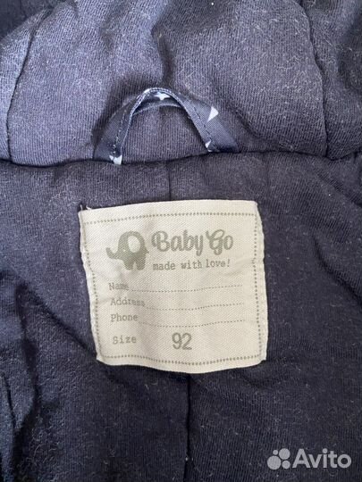 Зимний комбинезон 92 Baby Go