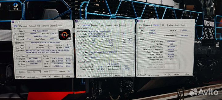Ryzen 9 5900x + B550 + DDR4:32Gb