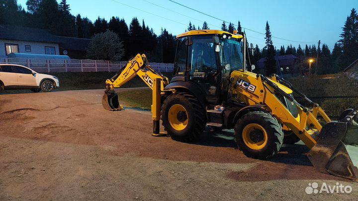 Аренда спецтехники, экскаватор- погрузчик