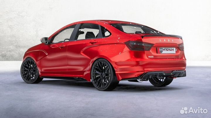 Диффузор заднего бампера LADA vesta