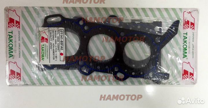 Прокладка ГБЦ H20A, 11141-85FA0, 11141-85FA1, TD11W takoma