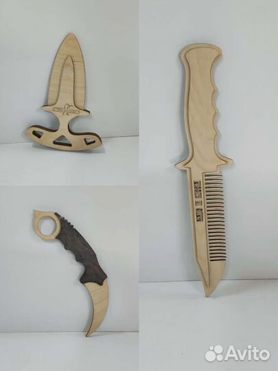 Ножи из фанеры