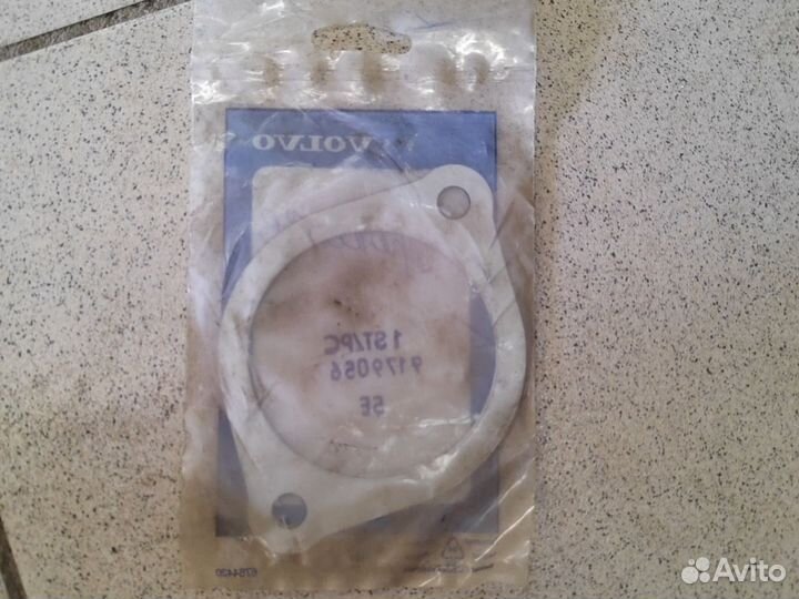 Прокладка глушителя volvo