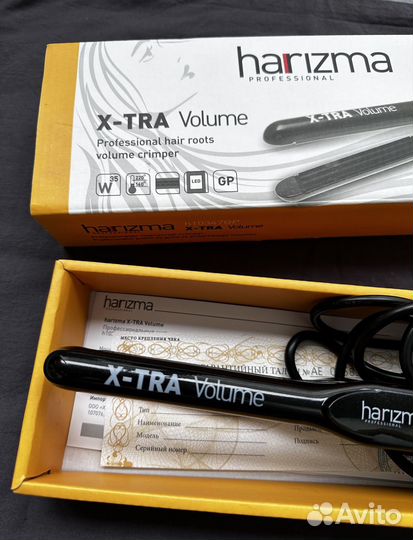 Щипцы-гофре для прикорневого объема Harizma