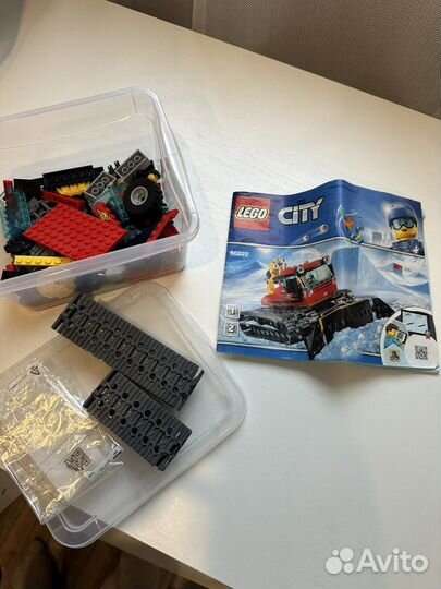 Lego City снегоуборочный оригинал