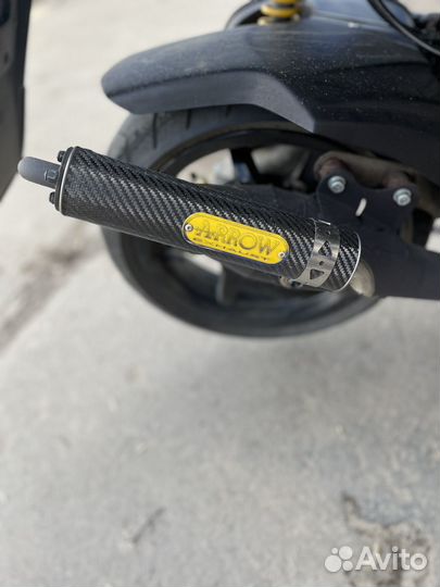 Глушитель Hi-per 2 на aprillia sr50