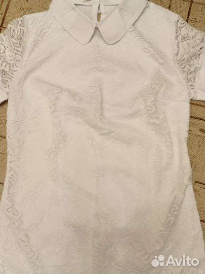 Новые блузки школьные 152 158