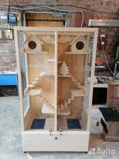 Витрина для шиншилл в наличии и на заказ