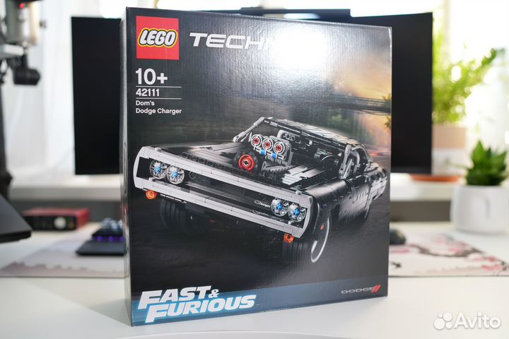 Lego Technic 42111 Dodge Charger Доминика Торетто