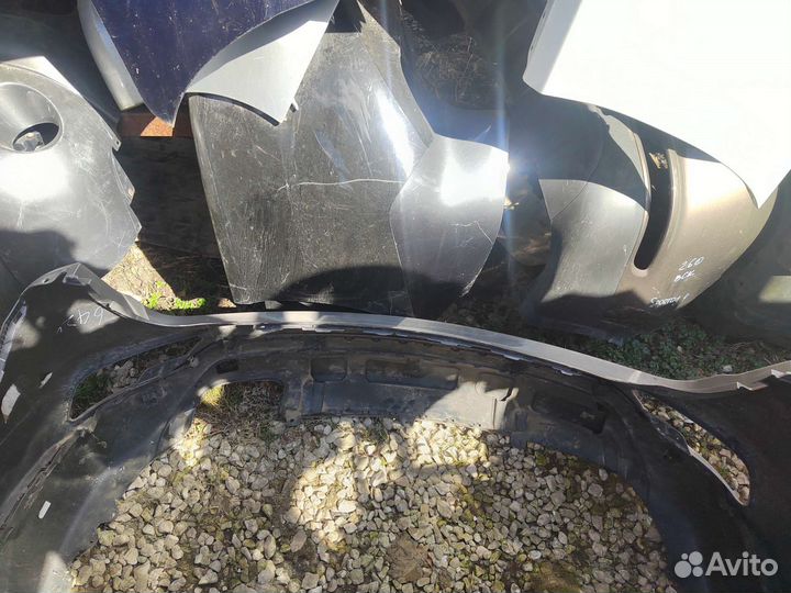 Задний бампер Hyundai Santa Fe 3 рестайлинг