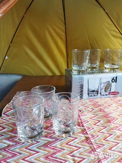 Бокалы, стопки