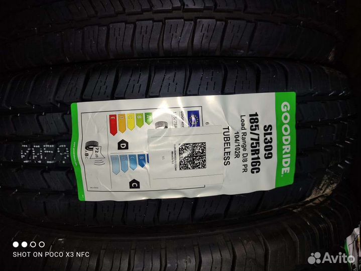 Goodride SL 309 185/75 R16C